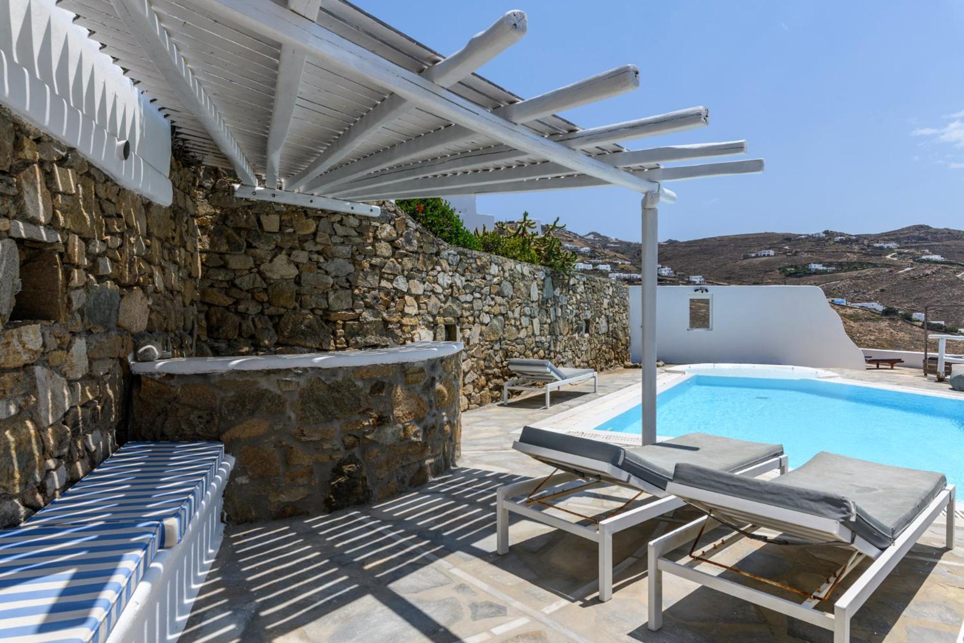 Seablue Villas Houlakia  Zimmer foto